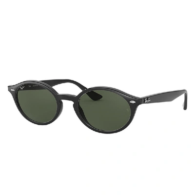 RAY BAN SUNGLASSES UNISEX RB4315 - BLACK FRAME GREEN LENSES 51-21