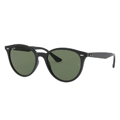 Ray Ban Rb4305 Sunglasses Black Frame Green Lenses 53-19