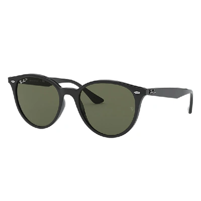 Ray Ban Rb4305 Sunglasses Black Frame Green Lenses Polarized 53-19
