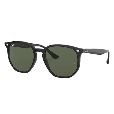 Ray Ban Rb4306 Sunglasses Black Frame Green Lenses 54-19