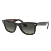 RAY BAN ORIGINAL WAYFARER COLOR MIX SUNGLASSES GREY ON HAVANA FRAME GREY LENSES 50-22