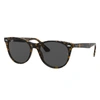 Ray Ban Wayfarer Ii Classic Sunglasses Tortoise Frame Grey Lenses 52-18 In Tortoise