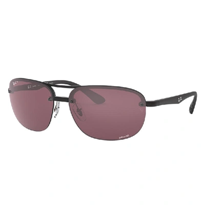 Ray Ban Rb4275ch Chromance Sonnenbrillen Schwarz Fassung Violett Glas Polarisiert 63-15