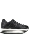 HOGAN H222 LOW-TOP PLATFORM TRAINERS