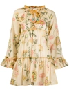 ANJUNA LARA FLORAL-PRINT TIERED DRESS