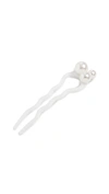 ALEXANDRE DE PARIS Swarovski Pearl Hair Pick