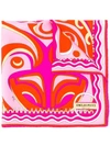 EMILIO PUCCI PSYCHEDELIC-INSPIRED PATTERNED SCARF