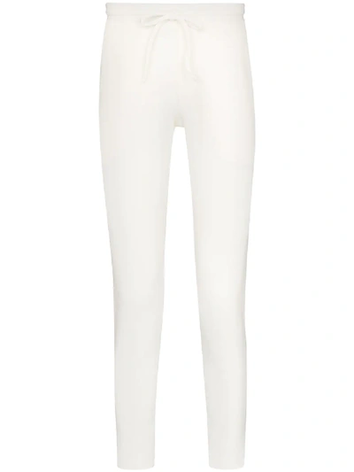 Prevu Bowmoor Straight-leg Track Trousers In White
