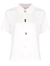 REJINA PYO OLIVIA MIXED BUTTONS SHIRT