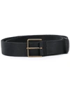 Forte Forte Smooth Finish Belt In Black