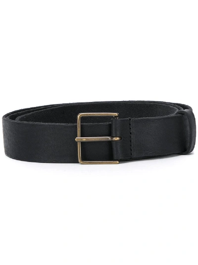 Forte Forte Smooth Finish Belt In Black