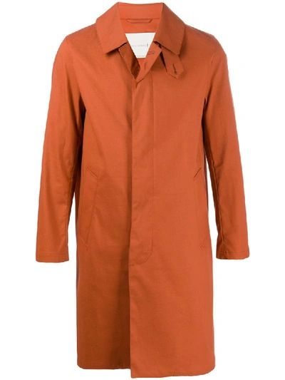Mackintosh Dunkeld Baked Clay Raintec Cotton 3/4 Coat | Gm-1001b