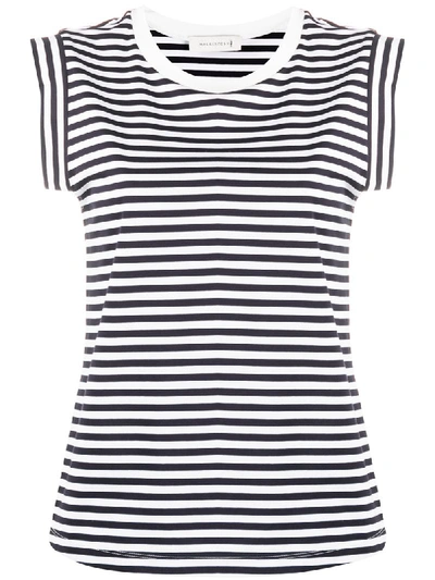 Mackintosh Ardullie Striped T-shirt In White