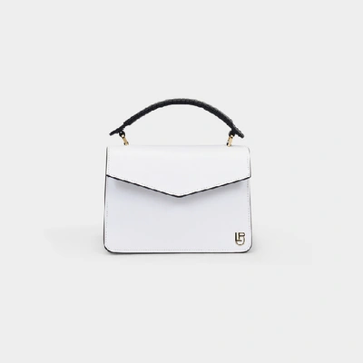 Les Petits Joueurs Micro Pixie Leather Bag In White