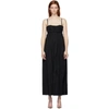 KHAITE KHAITE BLACK JORDYN DRESS