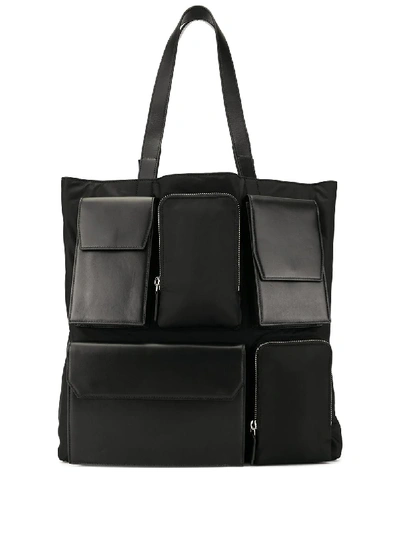 Ports V Ash Tote Bag In Black