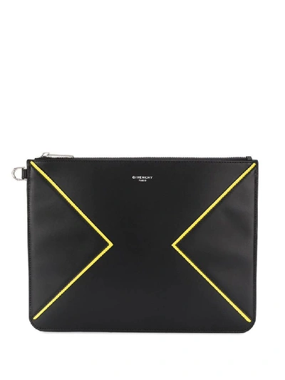 Givenchy Men's Black Leather Pouch