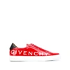 GIVENCHY GIVENCHY RED SNEAKERS,BH0002H0L3600