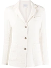 AVANT TOI AVANT TOI WOMEN'S WHITE LINEN BLAZER,420D3365MPSVV00062 M