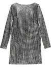 GUCCI METALLIC DOTTED JERSEY DRESS