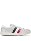MONCLER ALYSSA LEATHER SNEAKERS