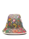 GUCCI GUCCI GG FLORA FEDORA