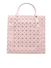 BAO BAO ISSEY MIYAKE BAO BAO ISSEY MIYAKE PRISM FROST TOTE IN PINK