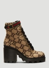 GUCCI GUCCI GG ANKLE BOOTS