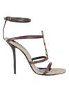 SAINT LAURENT SAINT LAURENT CASSANDRA 120 SANDALS