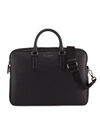 ERMENEGILDO ZEGNA MEN'S STUOIA LEATHER BRIEFCASE,PROD153640154