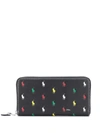 POLO RALPH LAUREN PONY ZIP WALLET