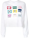 ETRE CECILE EMBROIDERED LOGO SWEATSHIRT