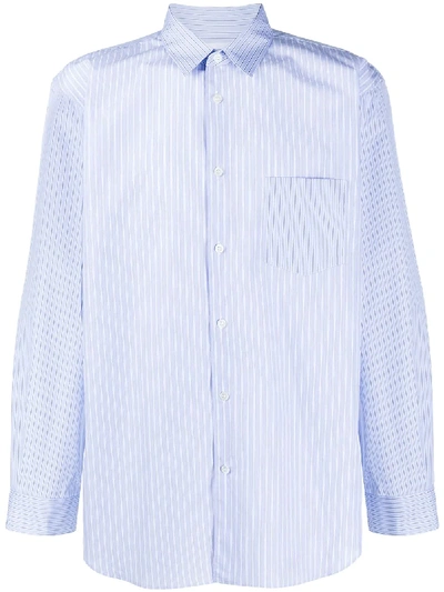 COMME DES GARÇONS SHIRT STRIPED LONG-SLEEVE SHIRT