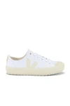 Veja Wata Ii Pierre Canvas Sneakers In White & Pierre