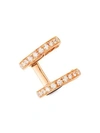 REPOSSI Berbere 18K Rose Gold & Diamond Ear Cuff