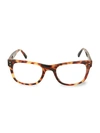 LINDA FARROW 51MM TORTOISE OVERSIZED OPTICAL GLASSES,0400012678264