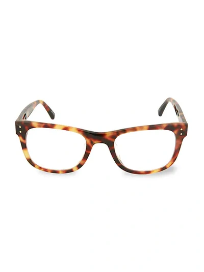 Linda Farrow 51mm Tortoise Oversized Optical Glasses