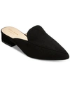 Cole Haan Women's Piper Pointed Toe Mules In Black Suede
