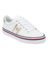Tommy Hilfiger Fentii Lace Up Sneakers In White