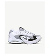 Nike Air Max Triax 96 Leather And Mesh Trainers In White Particle Grey Blac