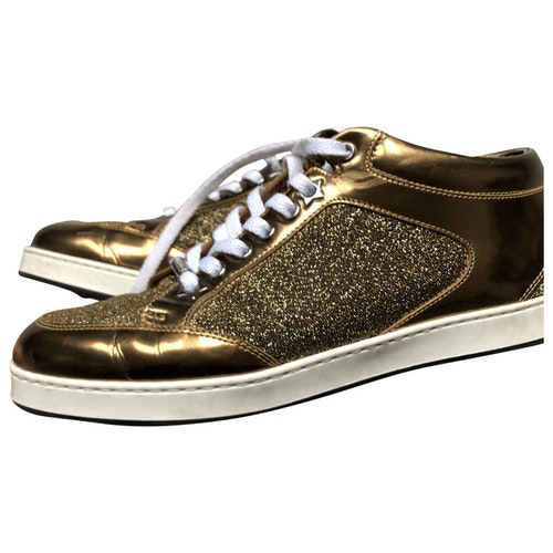 jimmy choo sparkly trainers