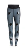 Ultracor Hypercolor Ultra High Leggings In Grey Print/patent Nero