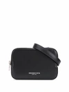 ALEXANDER WANG ALEXANDER WANG MEN'S BLACK LEATHER BELT BAG,70C120E214001 UNI