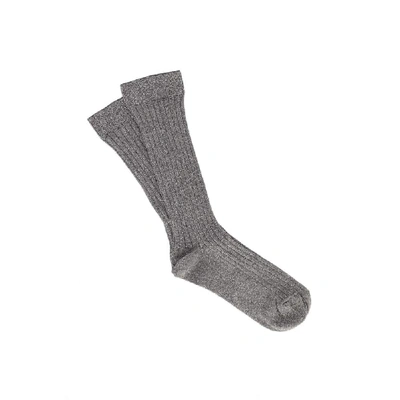 Brunello Cucinelli Grey Viscose Socks