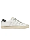 P448 P448 WOMEN'S WHITE LEATHER SNEAKERS,S20JOHNWWHIPBL 38