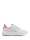 PHILIPPE MODEL PHILIPPE MODEL WOMEN'S WHITE LEATHER trainers,BYLDVG02 37