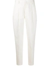 RED VALENTINO RED VALENTINO WOMEN'S WHITE COTTON PANTS,TR0RBB754YN031 38