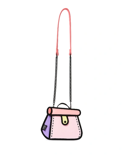 Jump From Paper Kid's Cake Shoulder Bag In Pink