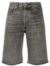 Rag & Bone Boyfriend Denim Shorts In Black