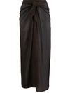 Fisico Cristina Ferrari Sheer Sarong In Brown